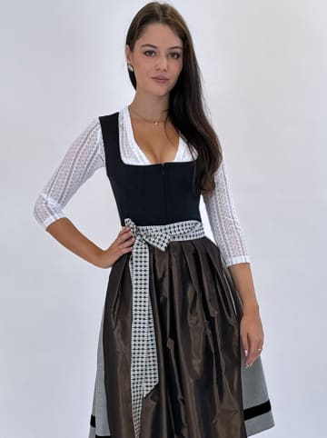 Schmuckstück by Alpenherz Dirndl "Kaja" in Schwarz/ Grau