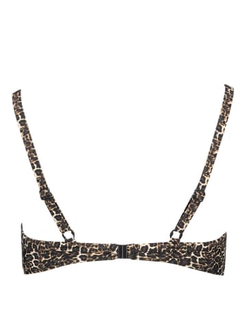 LASCANA Bikinitop beige/zwart