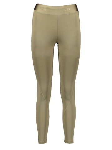 LASCANA Legginsy sportowe w kolorze oliwkowym