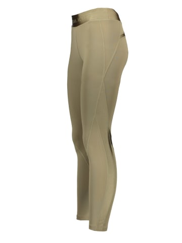 LASCANA Legginsy sportowe w kolorze oliwkowym