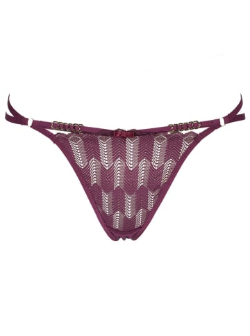 LASCANA String in Aubergine