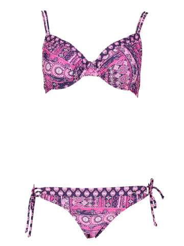 s.Oliver Bikini w kolorze fioletowo-różowym
