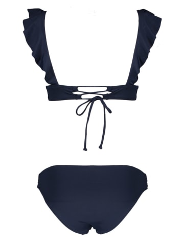 JETTE Bikini w kolorze granatowym