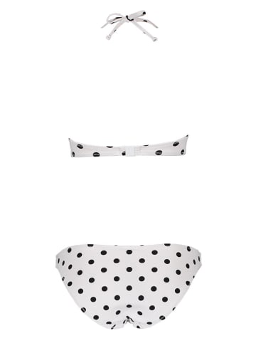 LASCANA Bikini wit/zwart