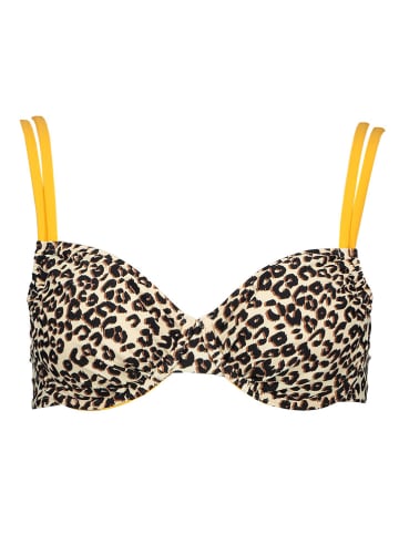 Buffalo Bikinitop beige/zwart