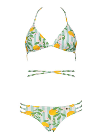 Buffalo Bikini w kolorze błękitno-żółtym