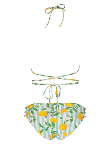 Buffalo Bikini w kolorze błękitno-żółtym
