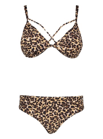 Bruno Banani Bikini w kolorze beżowo-brązowym