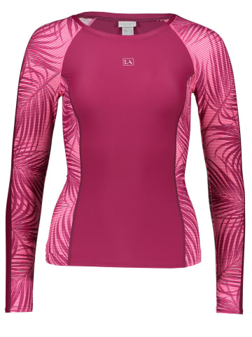 LASCANA Koszulka kąpielowa w kolorze różowym