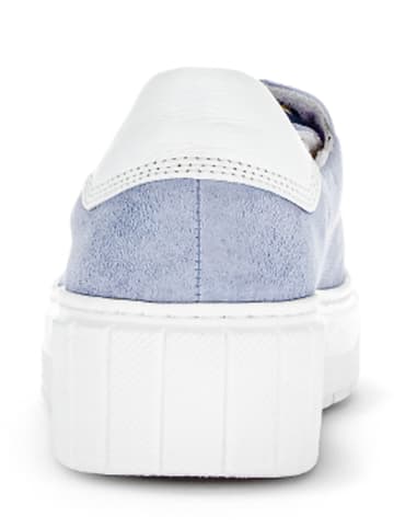 Gabor Leren sneakers lichtblauw