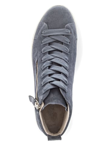 Gabor Leren sneakers blauw