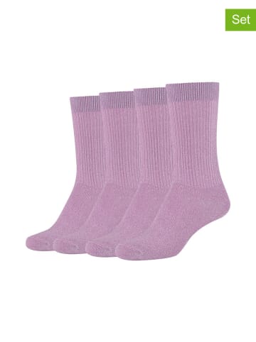 s.Oliver 4er-Set: Socken in Lila