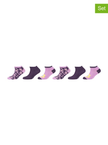s.Oliver 6er-Set: Socken in Lila/ Dunkelblau