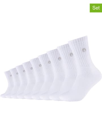 s.Oliver 9er-Set: Socken in Weiß