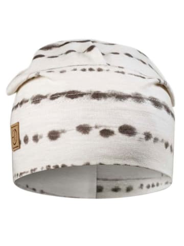 Elodie Details Czapka beanie w kolorze kremowo-brązowym