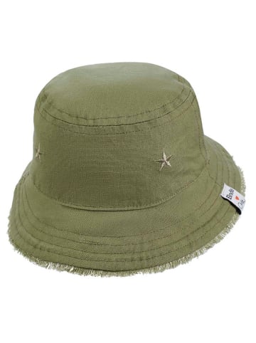 Elodie Details Dwustronny kapelusz w kolorze khaki ze wzorem