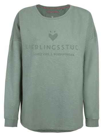 LIEBLINGSSTÜCK Sweatshirt in Khaki