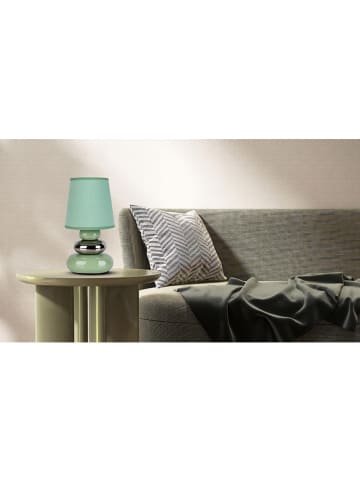 näve Tischleuchte "Stoney" in Mint - (H)31 x Ø 16 cm