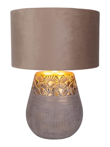 näve Tischleuchte "Bronco" in Altrosa - (H)39 x Ø 26 cm