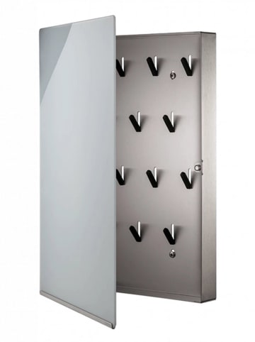 Blomus Schlüsselkasten "Velio" in Grau - (B)20 x (H)30 x (T)5 cm