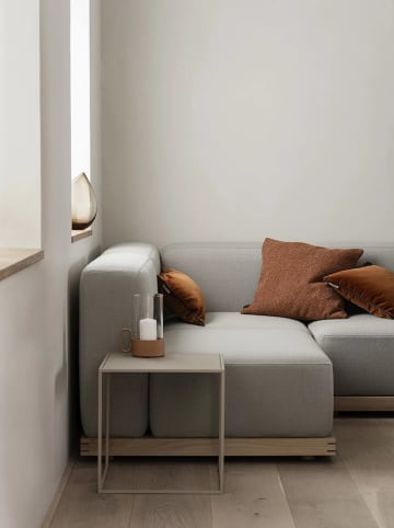 Blomus Kissenhülle "Velvet" in Braun - (L)30 x (B)50 cm