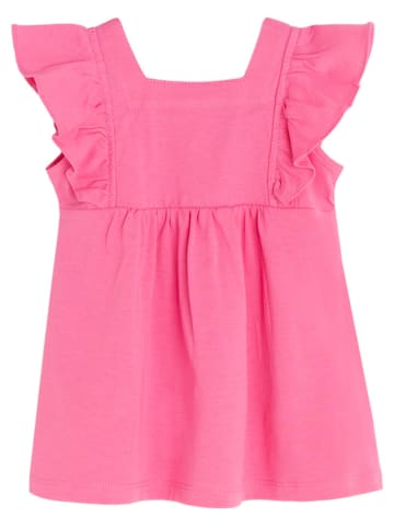COOL CLUB 2-delige set: jurken wit/roze