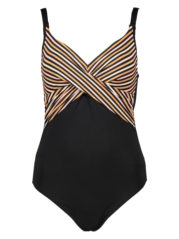 Anita Badeanzug in Schwarz/ Gold