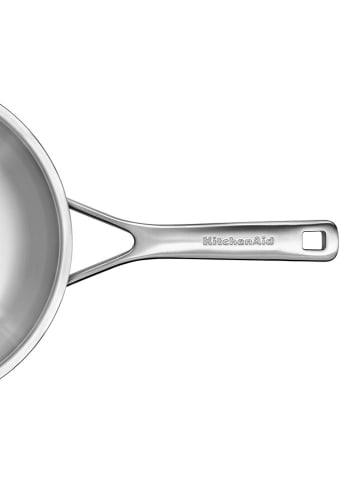 KitchenAid Edelstahl-Stielkasserolle "Multi-Ply" - Ø 20 cm