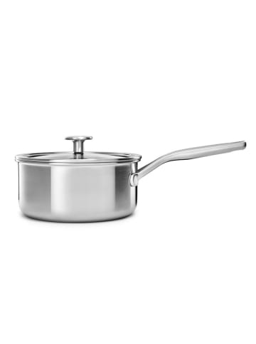KitchenAid 2tlg. Set: Edelstahl-Stielkasserolle "Multi-Ply" - Ø 16 cm