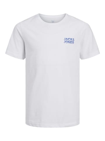 JACK & JONES Junior Koszulka "JJstyd" w kolorze białym