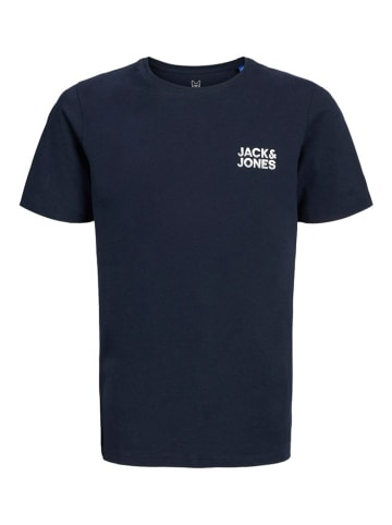 JACK & JONES Junior Shirt "JJstyd" donkerblauw
