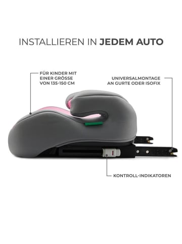 Kinderkraft Sitzerhöhung "I-BOOST" in Rosa - Gruppe 2/3