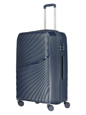 Geographical Norway 3tlg. Hardcase-Trolleyset "Santafe" in Dunkelblau