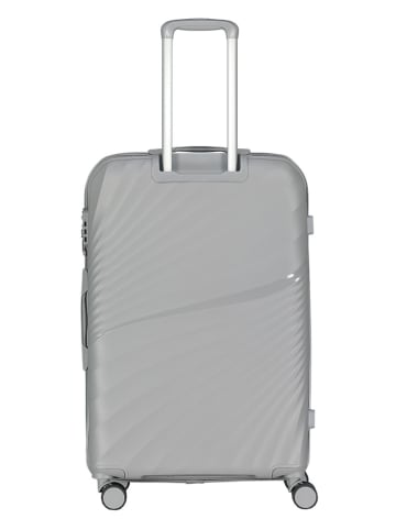 Geographical Norway 3tlg. Hardcase-Trolleyset "Santafe" in Silber