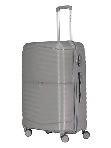 Geographical Norway 3tlg. Hardcase-Trolleyset "Saopaolo" in Grau