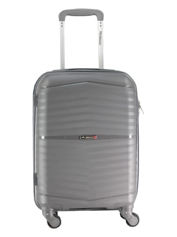 Geographical Norway 3tlg. Hardcase-Trolleyset "Saopaolo" in Grau