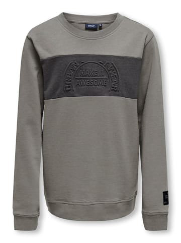 KIDS ONLY Sweatshirt "Shay" in Grau