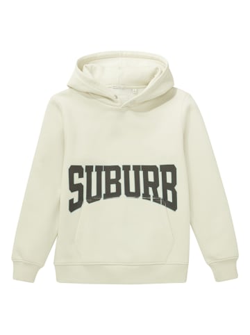 TOM TAILOR kids Hoodie in Creme