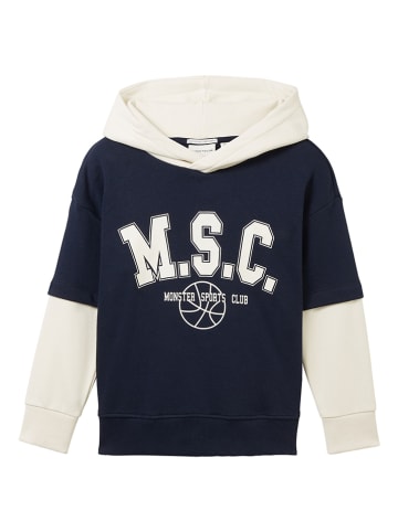 TOM TAILOR kids Hoodie in Dunkelblau