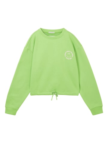 TOM TAILOR kids Sweatshirt in Grün