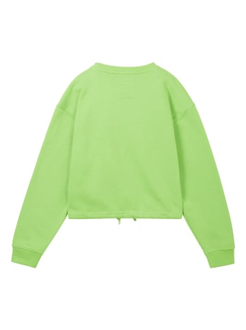 TOM TAILOR kids Sweatshirt in Grün