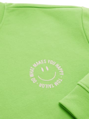 TOM TAILOR kids Sweatshirt in Grün