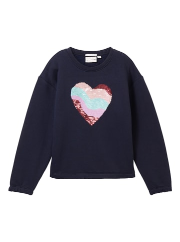 TOM TAILOR kids Sweatshirt in Dunkelblau
