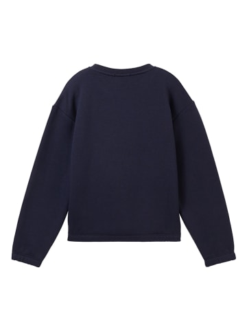 TOM TAILOR kids Sweatshirt in Dunkelblau
