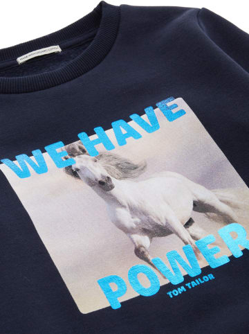 TOM TAILOR kids Sweatshirt in Dunkelblau