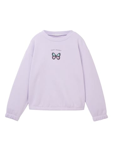 TOM TAILOR kids Sweatshirt in Lila