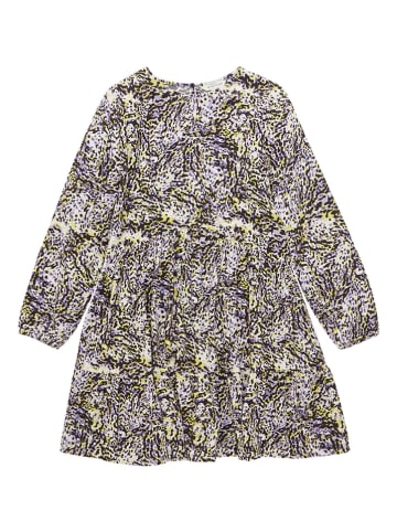 TOM TAILOR kids Kleid in Lila/ Grau/ Grün