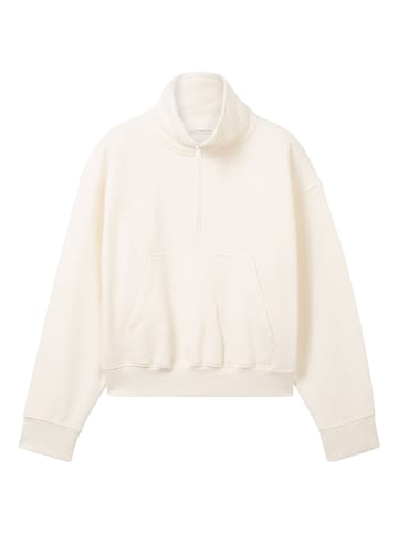 TOM TAILOR kids Sweatshirt in Creme