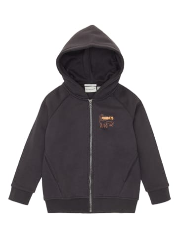 TOM TAILOR kids Sweatjacke in Anthrazit