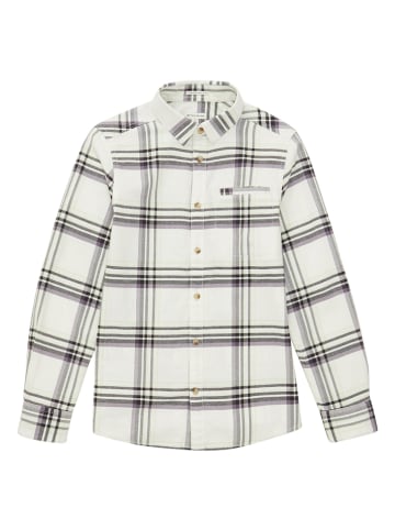 TOM TAILOR kids Hemd in Creme/ Schwarz